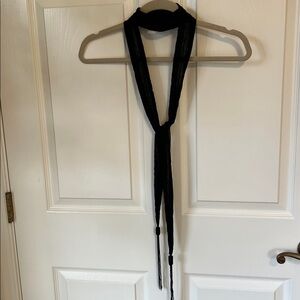 Elegant Beaded Scarf Necklace